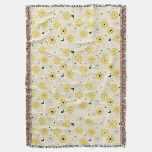 Vogeltuin Deken (Voorkant Verticaal)