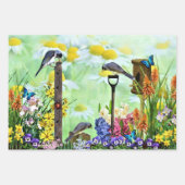 Vogeltuin Inpakpapier Vel (Voorkant)