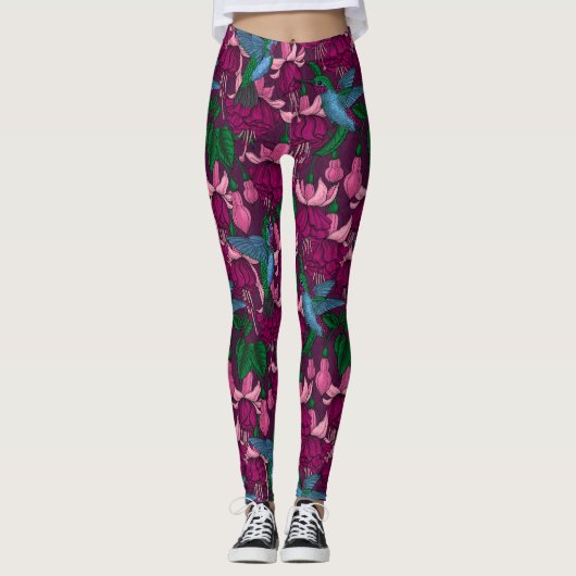 Vogeltuin Leggings (Voorkant)