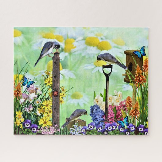 Vogeltuin Legpuzzel (Horizontaal)
