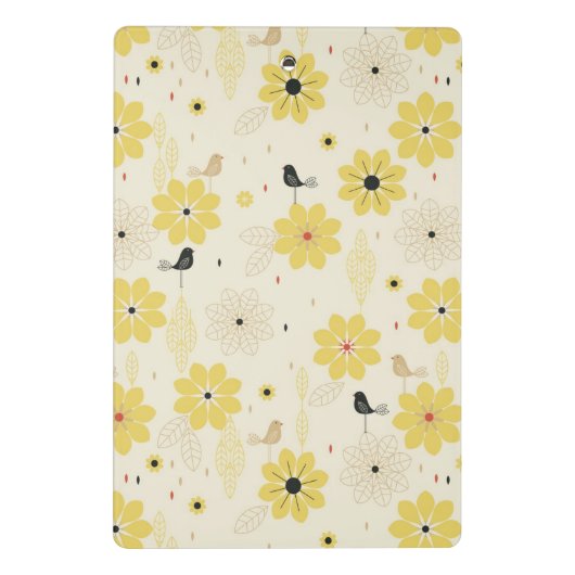 Vogeltuin Mini Klembord (Achterkant)