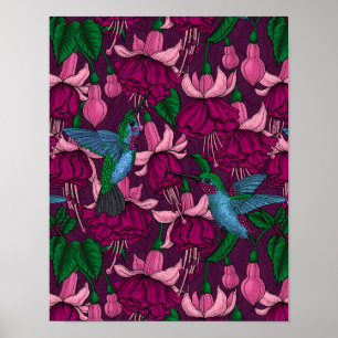 Vogeltuin Poster