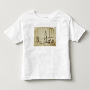 Vogelvangers, hindoe met lage kaste in Delhi, 19e Kinder Shirts