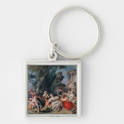 Vogelvangers Sleutelhanger (Voorkant)