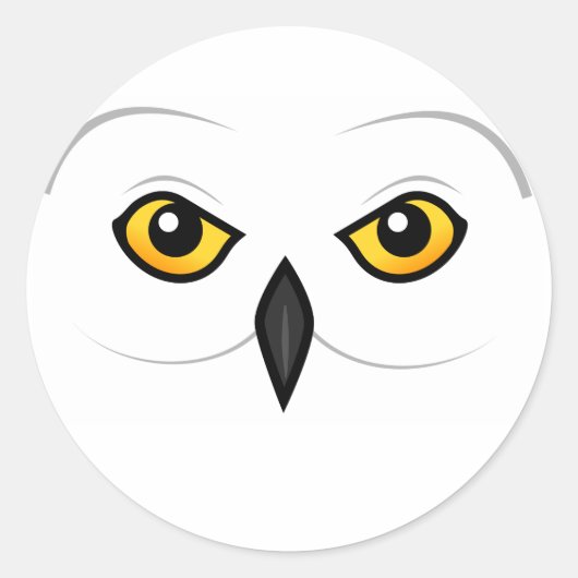 Vogelvangertuig Ronde Sticker (Voorkant)