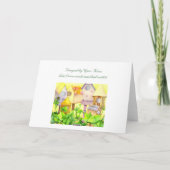 Vogelverblijven: Gefeliciteerd met nieuwe startpag Kaart (Achterkant)