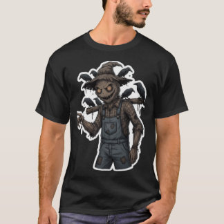 Vogelverschrikker familie meisje t-shirt