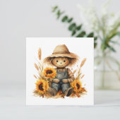 Vogelverschrikker  kaart (Staand voorkant)