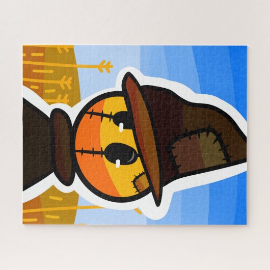 vogelverschrikkerpuzzel legpuzzel (Horizontaal)