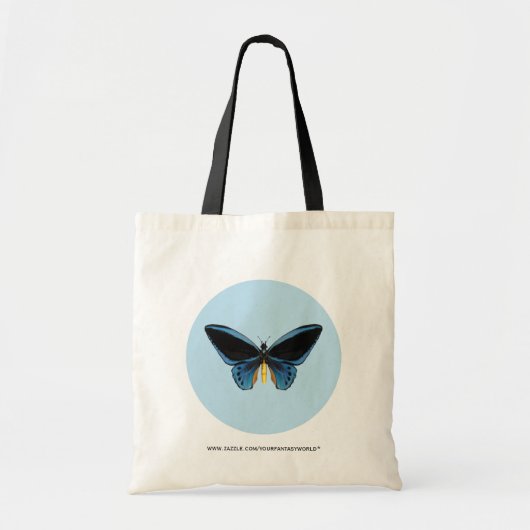 Vogelvleugelvlinder Tote Bag (Voorkant)