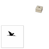 Vogelvliegen Rubberstempel (Gestempeld)