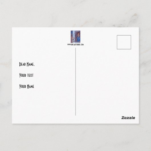 Vogelvoeder Briefkaart (Achterkant)