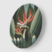 Vogelvogel van de paradijse tempel van Flora Bota Grote Klok (Hoek)