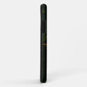 Vogelvogel van het Paradise Oranje Tropische Bloem Case-Mate iPhone Case (Achterkant/rechts)