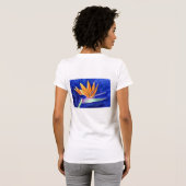 Vogelvogel van het Shirt voor het schilderen van d (Achterkant volledig)