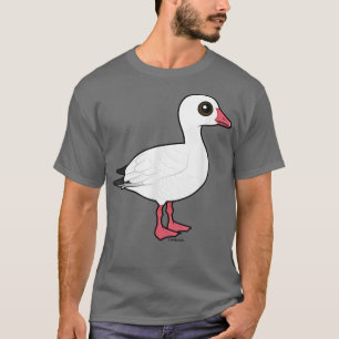 Vogelvogel voor watervogels, kieuwhoenders Cartoon T-shirt