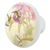 Vogelvogels Bloembloem Floral Tuin Knop (Rechts)