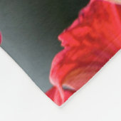 Vogelvogels en rode fluiten fleece deken (Hoek)