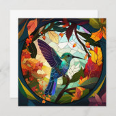 Vogelvogels Glas in lood (Voorkant / Achterkant)