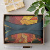 Vogelvogels Glas in lood Tissuepapier (Geschenk)