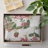 Vogelvogels Honeysuckle Flowers Weefpapier Tissuepapier (Geschenk)