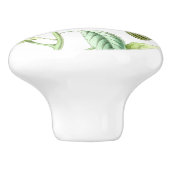 Vogelvogels in het wild levende dieren bloesems Kn Keramische Knop (Zijkant)