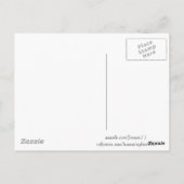 Vogelvogels in het wild levende dieren briefkaart (Achterkant)