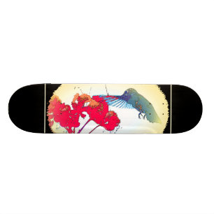Vogelvogels in het wild levende dieren skateboard