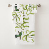 Vogelvogels Orchid Flowers Bath Towel Set Bad Handdoek (Insitu)