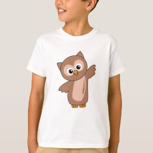 Vogelvogels van kippen en zoete dieren voor kinder t-shirt
