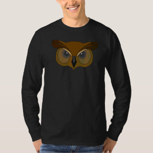 Vogelvogels van vogels van vogels met een opdruk v t-shirt