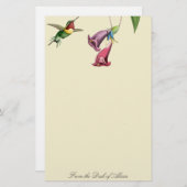 Vogelvogels Verslaving wilde dieren Briefpapier (Voorkant / Achterkant)