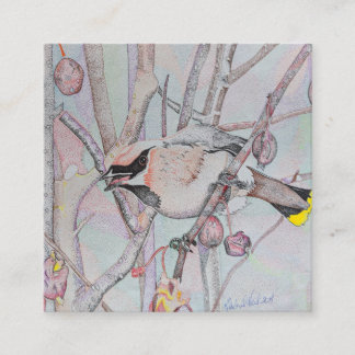 Vogelvogels visitekaartjes, visitekaartjes van wil