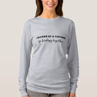 Vogelvogels Vogelvogels die op vriendjes rondkijke T-shirt