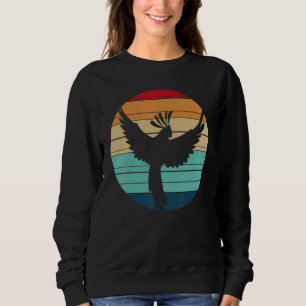 Vogelwaarneming Dierenvogel Retro Parrot Kaketoe Trui