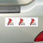 Vogelwateren Bumpersticker (Op auto)