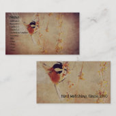 Vogelwateren Visitekaartje (Voorkant / Achterkant)