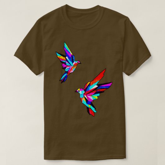 VogelWaterverf T-shirt (Design voorkant)