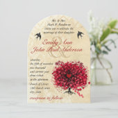  vogelweddenschappen met het hartverscheurend blad kaart (Staand voorkant)