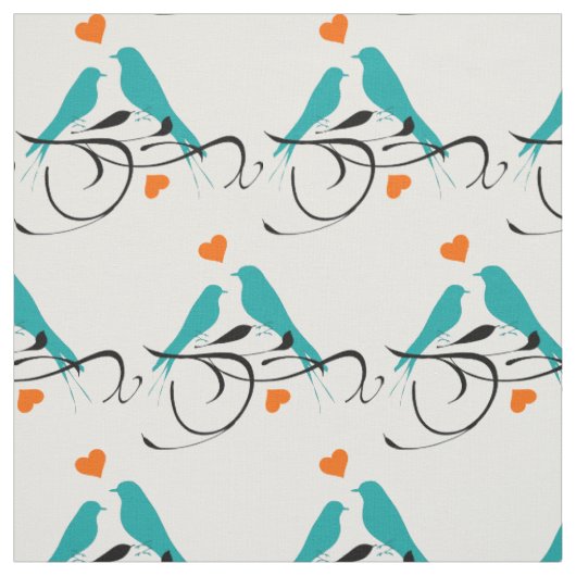 Vogelweefsel Stof (Swatch)