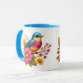 Vogelzangbeker Mok (Voorkant links)