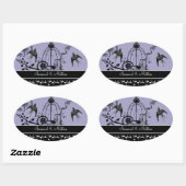  vogelzegels ovale sticker (Vel)