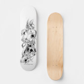 vogelziel dood skateboard (Voorkant)