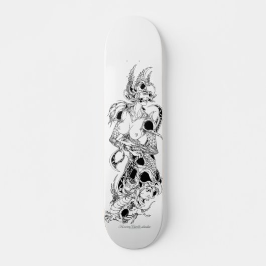 vogelziel dood skateboard (Voorkant)