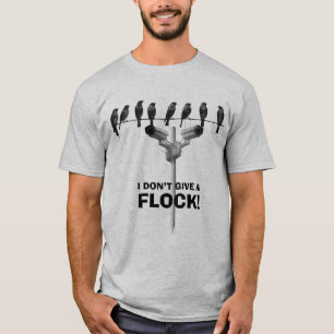 Vogelzwerm - Grappige zwerm Camerateeshirt T-shirt