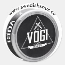 Vogi snus Sticker