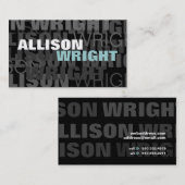 Vogue ii visitekaartje (Voorkant / Achterkant)