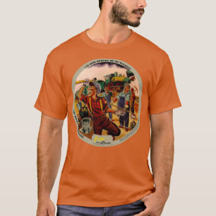 Vogue Record Art R 713 P 36 Geel Logo T-shirt