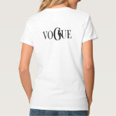 Vogue T-Shirt Vogue Veck pour femmes Tous les jour (Dos)