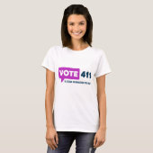 VOICE411 T-shirt voor dames (Voorkant volledig)